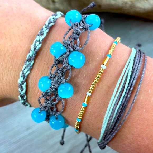 Unique Handmade Beaded Bracelet Set